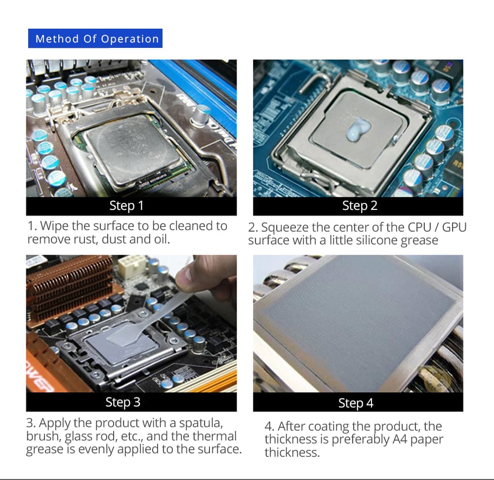 how to apply thermal paste to your cpu