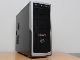 Custom gaming PC with Cooler Master case