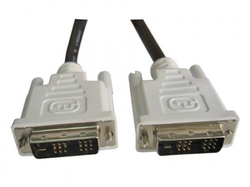 Standard White DVI Display / Screen / Monitor Cable. Suitable for LCD