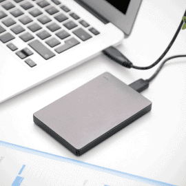 Backup your computer with an external hard drive