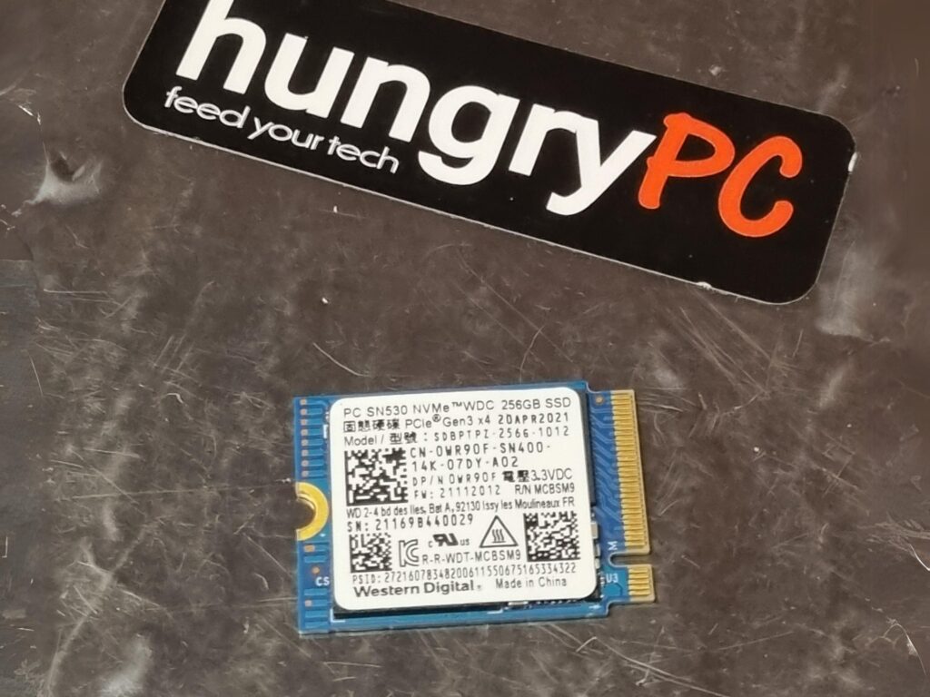 Western Digital 256GB M.2 2230 NVMe PCIe Gen3 x4 SSD - PC