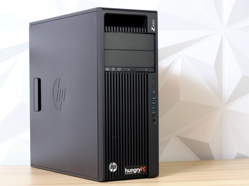 HP Z440 Xeon Tower Workstation, 16GB RAM, 500GB SSD + 1TB HDD, Quadro GFX,  Windows 11 PRO + WiFi - Hungry PC