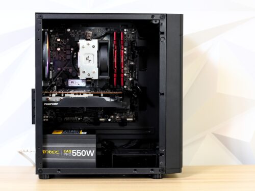 Custom 349 Gaming PC Tower Inside View