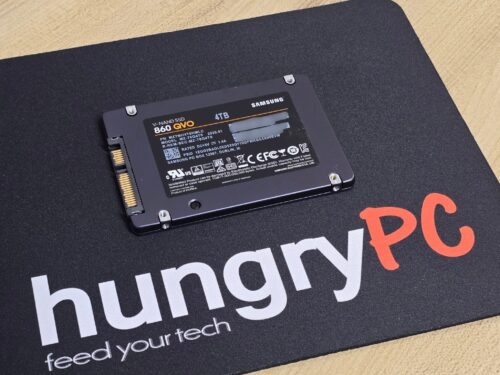Samsung MZ-76Q4T0 4TB 860 QVO SSD Rear