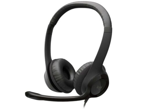 logitech h390 usb computer headset with noise-canceling mic and inline controls