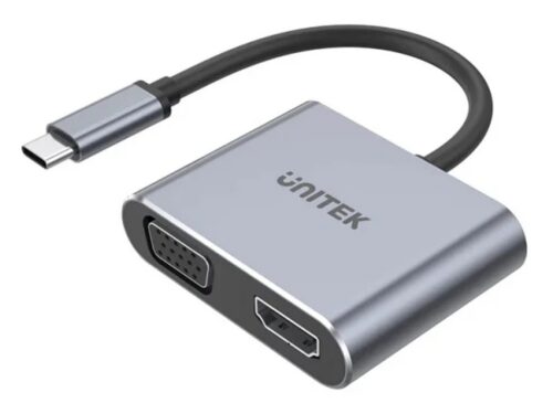 Unitek uHUB Q4plus Lite unitek uhub q4 lite usb-c travel dock with power delivery