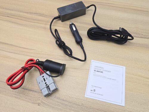 KFD 100W USB-C Laptop Travel Charger for Car