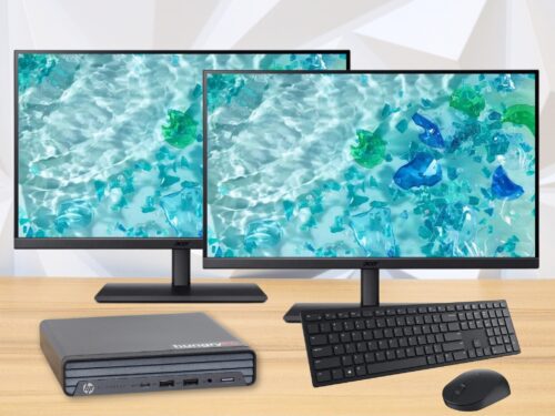 Complete Dual Monitor Package EliteDesk 805 complete power package