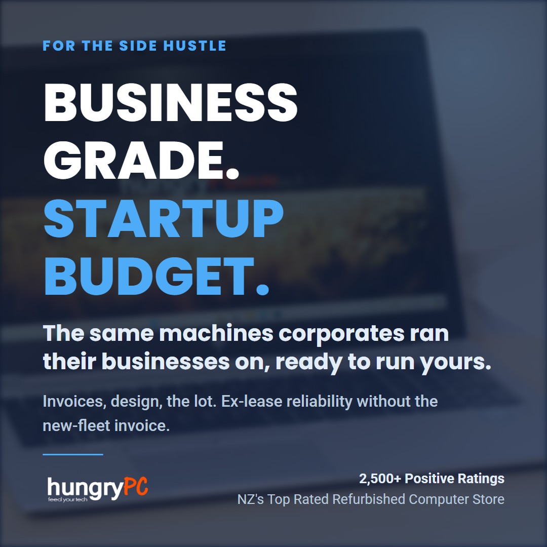 Business grade, startup budget The business-grade Refurbished HP EliteBook x360 1030 G3 13.3 inch Core i5 8th Gen Laptop, open and ready for work or study. Shipped from Hamilton, NZ.